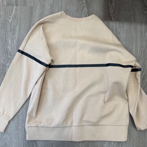 COS Mens Beige Sweatshirt Jumper - Picture 3 of 3